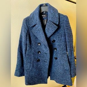 Nine West tweed navy coat, small